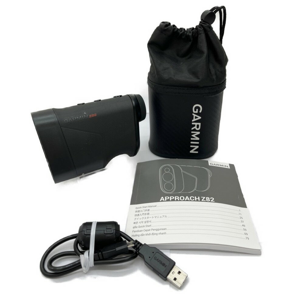 ◆◆【中古】GARMIN　ガーミン APPROACH Z82 GARMIN　距離計　2023年3月 ブラック Aランク