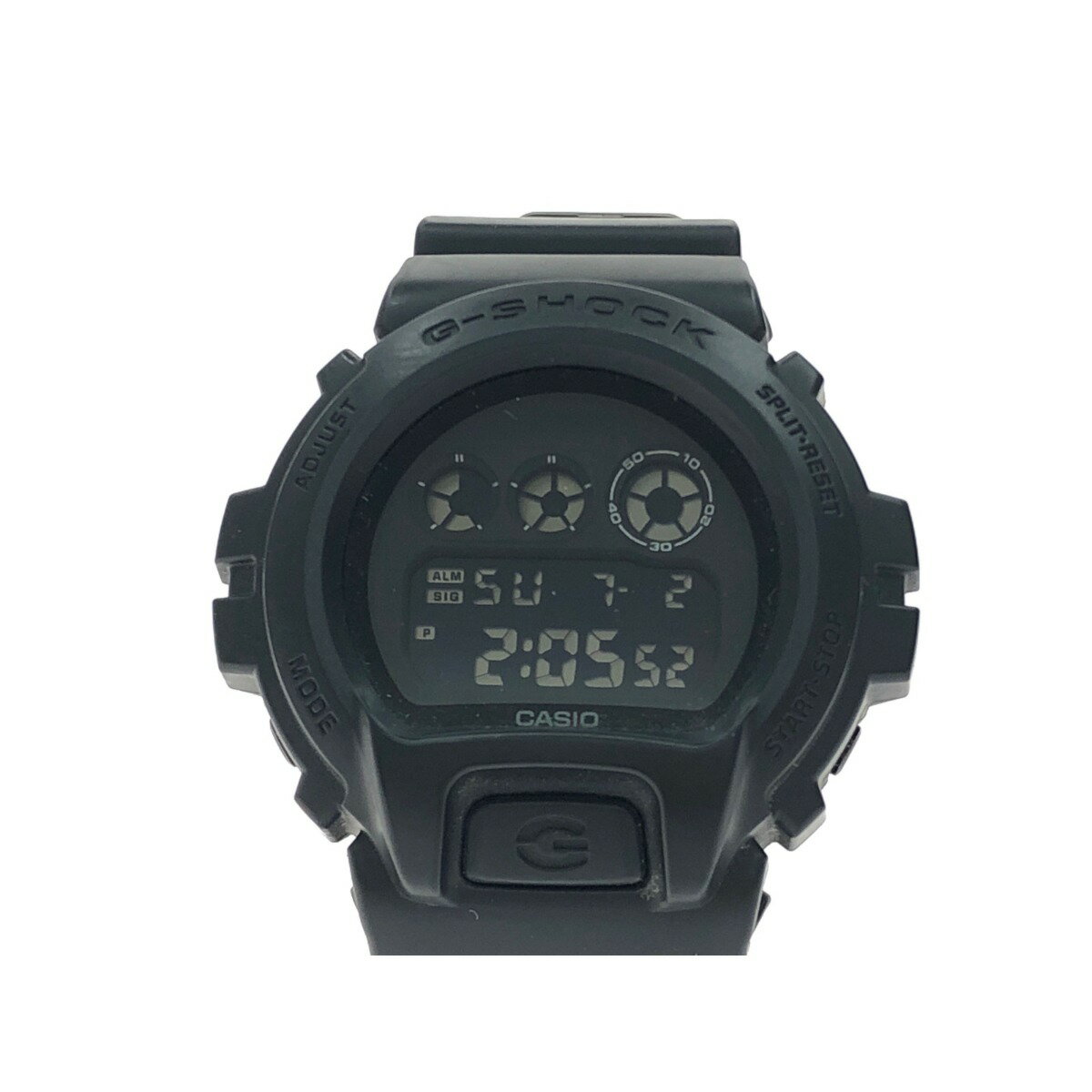 ▼▼【中古】CASIO カシオ G-SHOCK Gショック クオーツ デジタル スラッシャー DW-6900BB ブラック Bランク