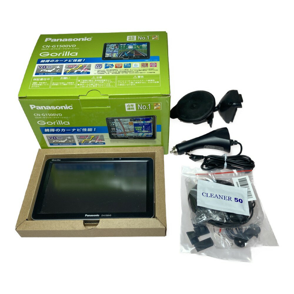 ◎◎【中古】Panasonic パナソニック Gorilla ゴリラ カーナビ CN-G1500VD Cランク