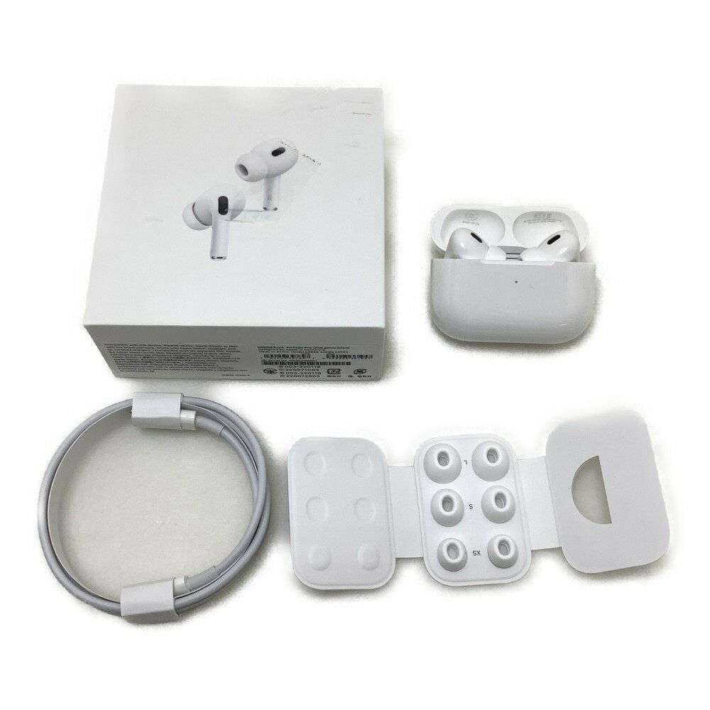 ▲▲【中古】Apple アップル AirPods PRO ワイヤレスイヤホン MQD83J/A Cランク