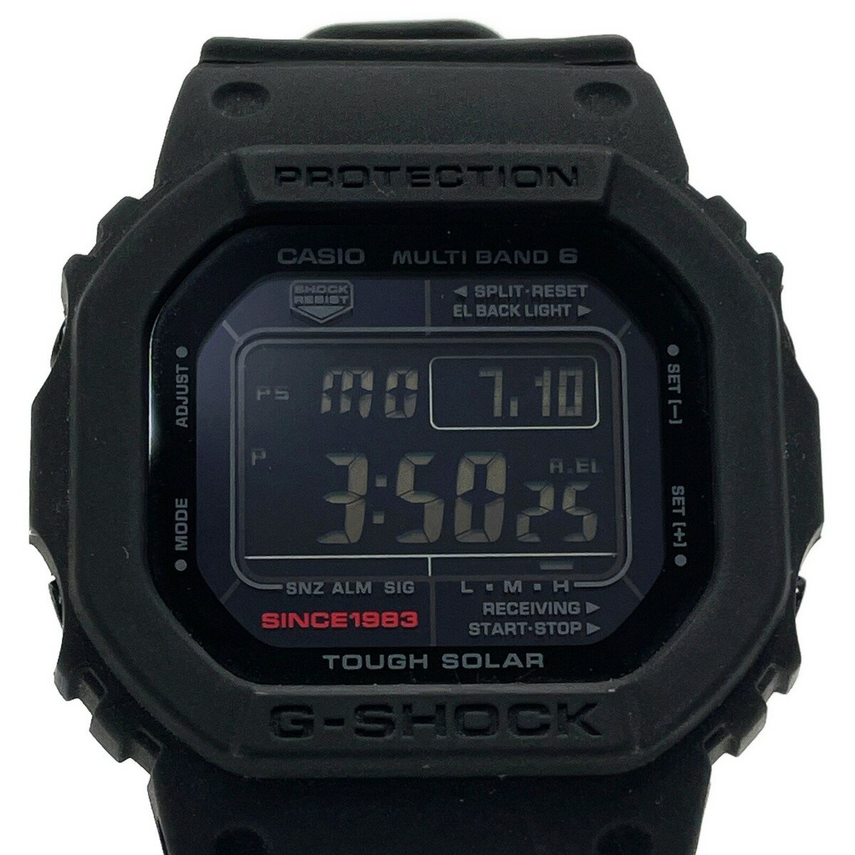 ☆☆【中古】CASIO カシオ G-SHOCK 35周年記念 電波ソーラー GW-5035A-1JR デジタル クォーツ 腕時計 Bランク