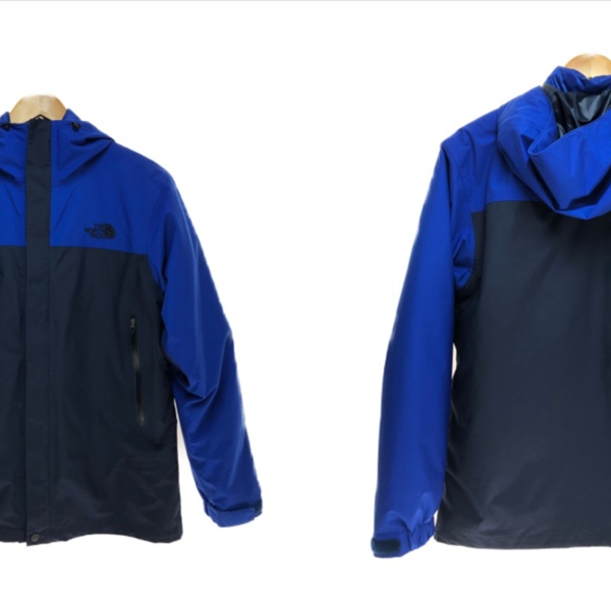 □□【中古】THE NORTH FACE ザノースフェイス カシウストリクライメートジャケット2WAY　Mサイズ NP61640 ブルー Cランク