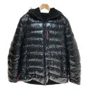 □□【中古】MONCLER モンクレール リバーシブルダウンジャケット　Lサイズ F20921B52670 ブラック Bランク