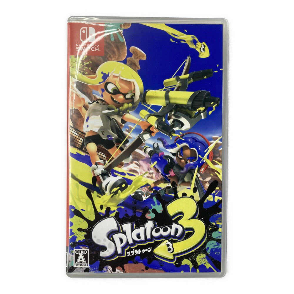 ##【中古】Nintendo ニンテンドウ Switchソフト スプラトゥーン3 Bランク