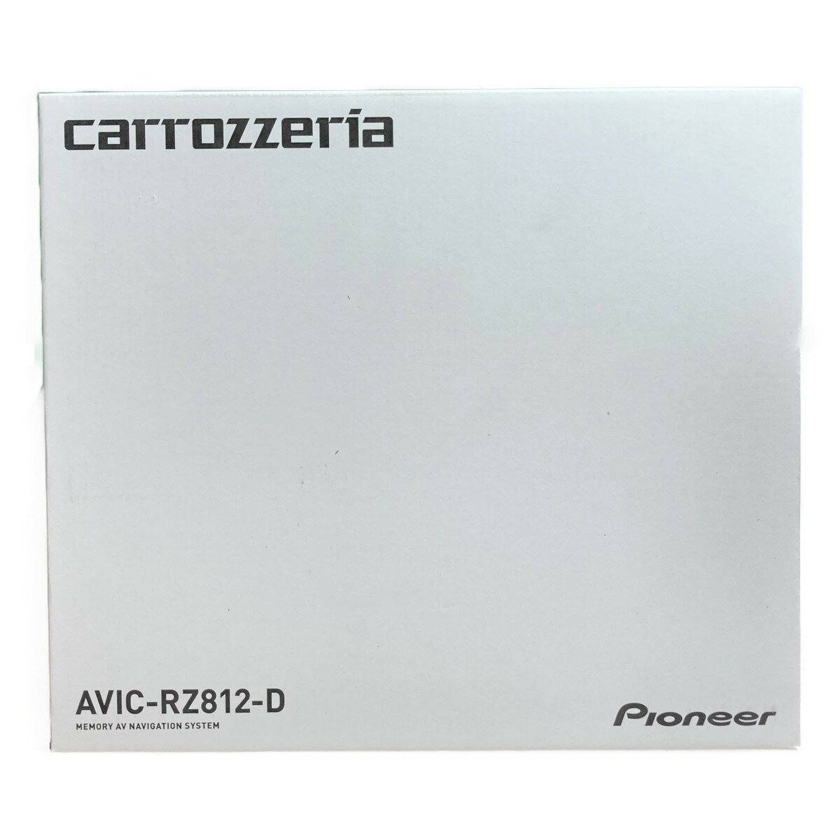 ◎◎【中古】Pioneer パイオニア carrozzeria カロッツェリア 7V型 楽ナビ カーナビゲーション AVIC-RZ812-D Sランク
