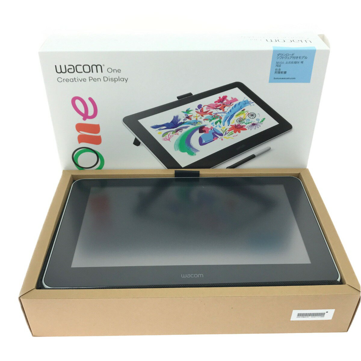 ▼▼【中古】WACOM ワコム 液晶ペンタブレット Wacom One 13 DTC133 KSO-B603(A) Bランク