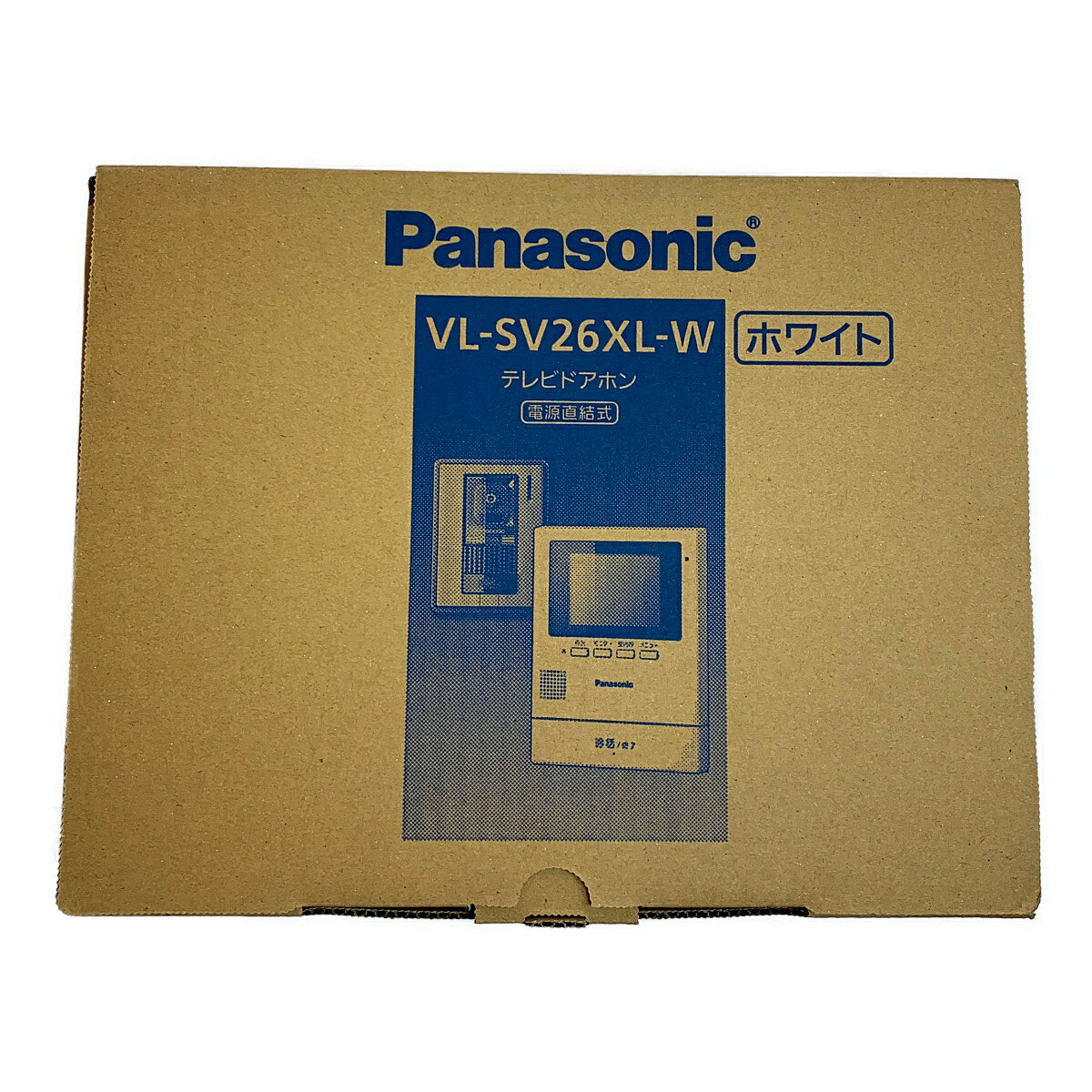 ♭♭【中古】Panasonic パナソニック テレビドアホン　電源直結式　 VL-SV26XL ホワイト Sランク