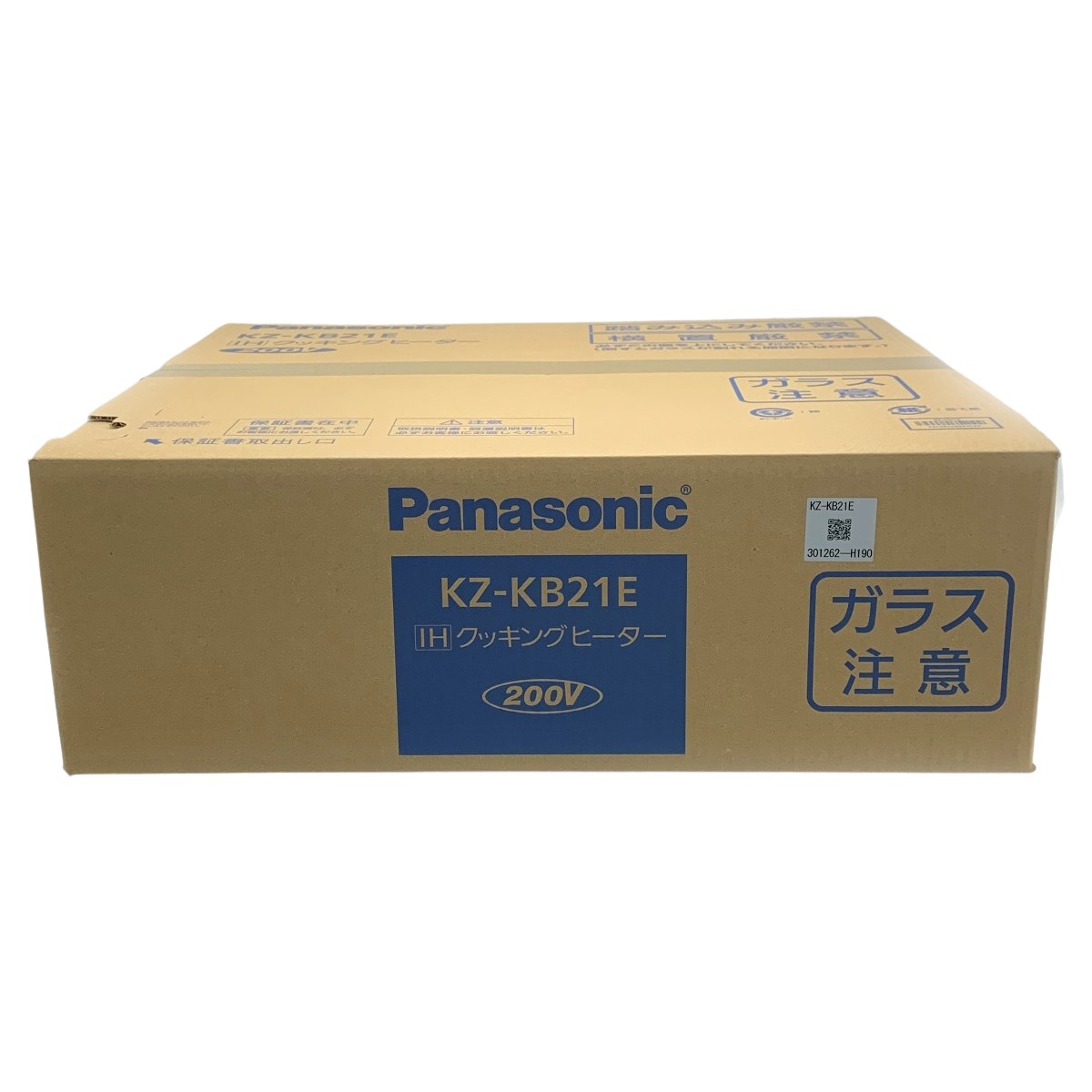 ☆☆【中古】Panasonic パナソニック 《 据置IHクッキングヒーター 》2019年製 / 200V / KZ-KB21E Nランク