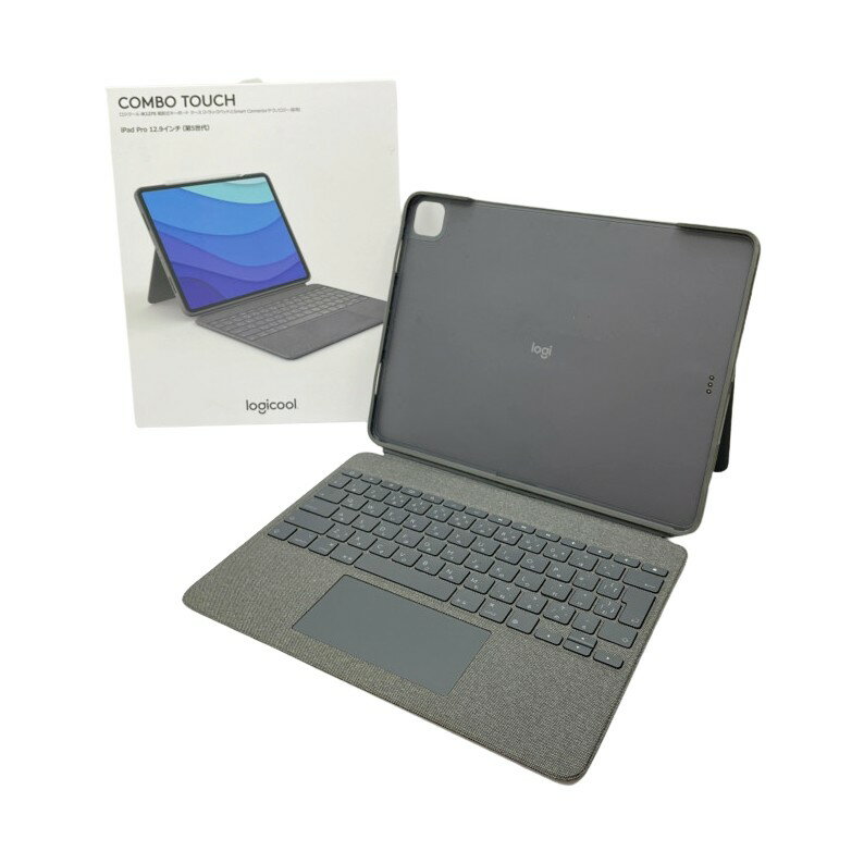 ◆◆【中古】Logicool ロジクール 12.9インチ(第五世代)対応　箱付 IK1275GRA グレー Bランク