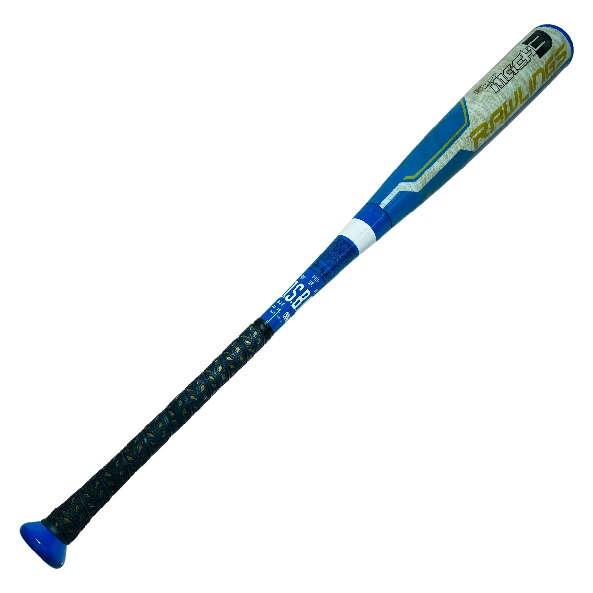 ◎◎【中古】Rawlings ローリングス ハイパーマッハ3 軟式バット FRP ミドルバランス BR9HYMA3 84cm Cランク