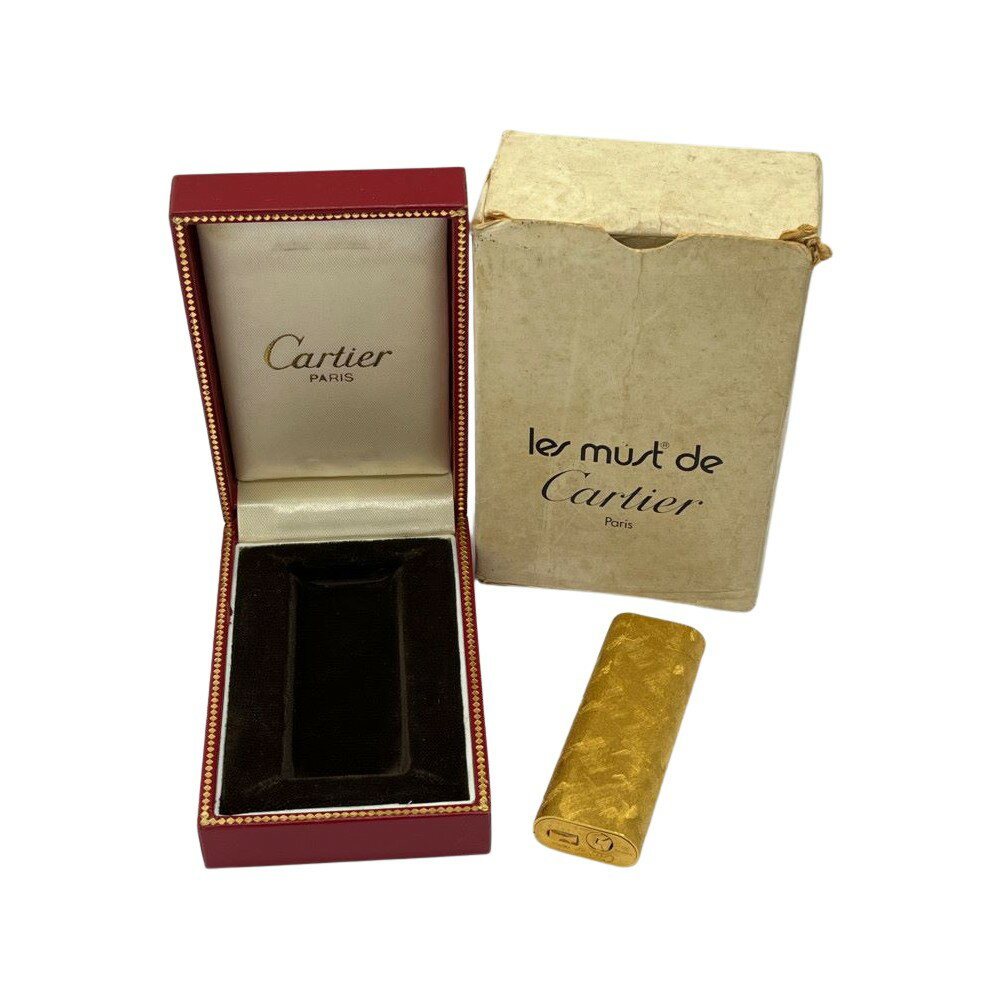 ◆◆【中古】Cartier カルティエ ガスライター　ゴールド Bランク