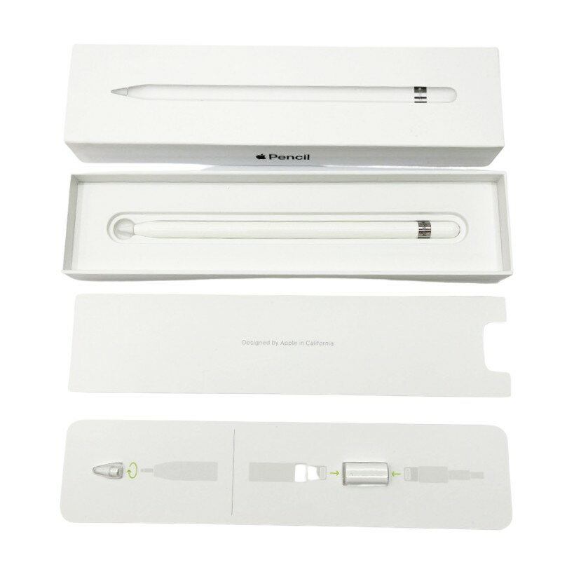 ◆◆【中古】Apple アップル 【ジャンク】ApplePencil 第1世代　2019年モデル ペアリング不良 MK0C2J/A Dランク