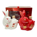 ◆◆【中古】ZODIAC ラビット アメリカン バーボン ウイスキー カスクストリングス 500ml×2 58度 Nランク 未開栓