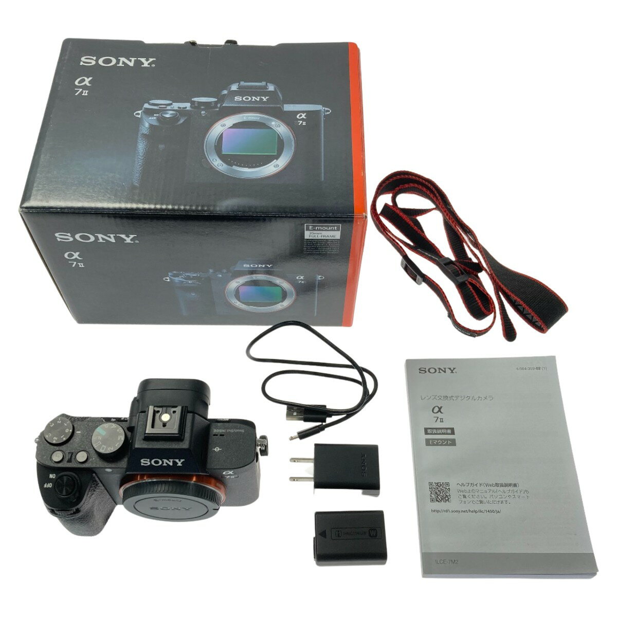 ☆☆【中古】SONY ソニー α 7II ILCE-7M2 ボディ(レンズなし) ミラーレス一眼カメラ 箱付き Bランク