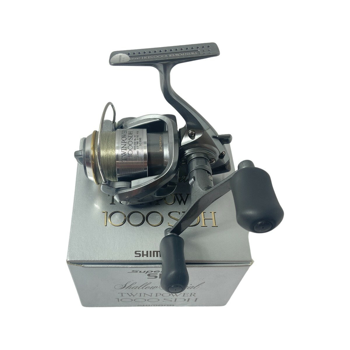 ΨΨ【中古】SHIMANO シマノ スーパースピンツインパワー1000SDH SC69B013 スピニングリール 箱付き Cランク