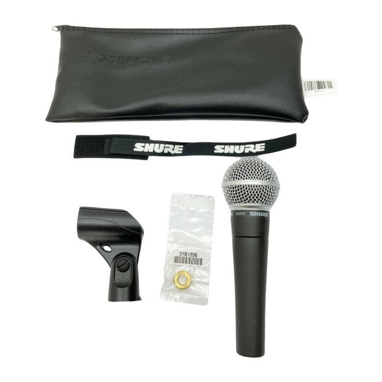 ◆◆【中古】Shure ダイナミックマイク　マイクロフォン SM58 Bランク