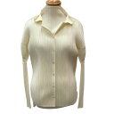 【中古】ISSEY MIYAKE イッセイミヤケ PLEATS PLEASE アンサンブル シャツ カットソー 2枚セット PP05-JK005 PP05-JJ...