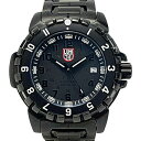 ☆☆【中古】LUMINOX ルミノックス F117 ナイトホーク 6400シリーズ ブラック クォーツ メンズ 腕時計 箱 取説有 Bランク