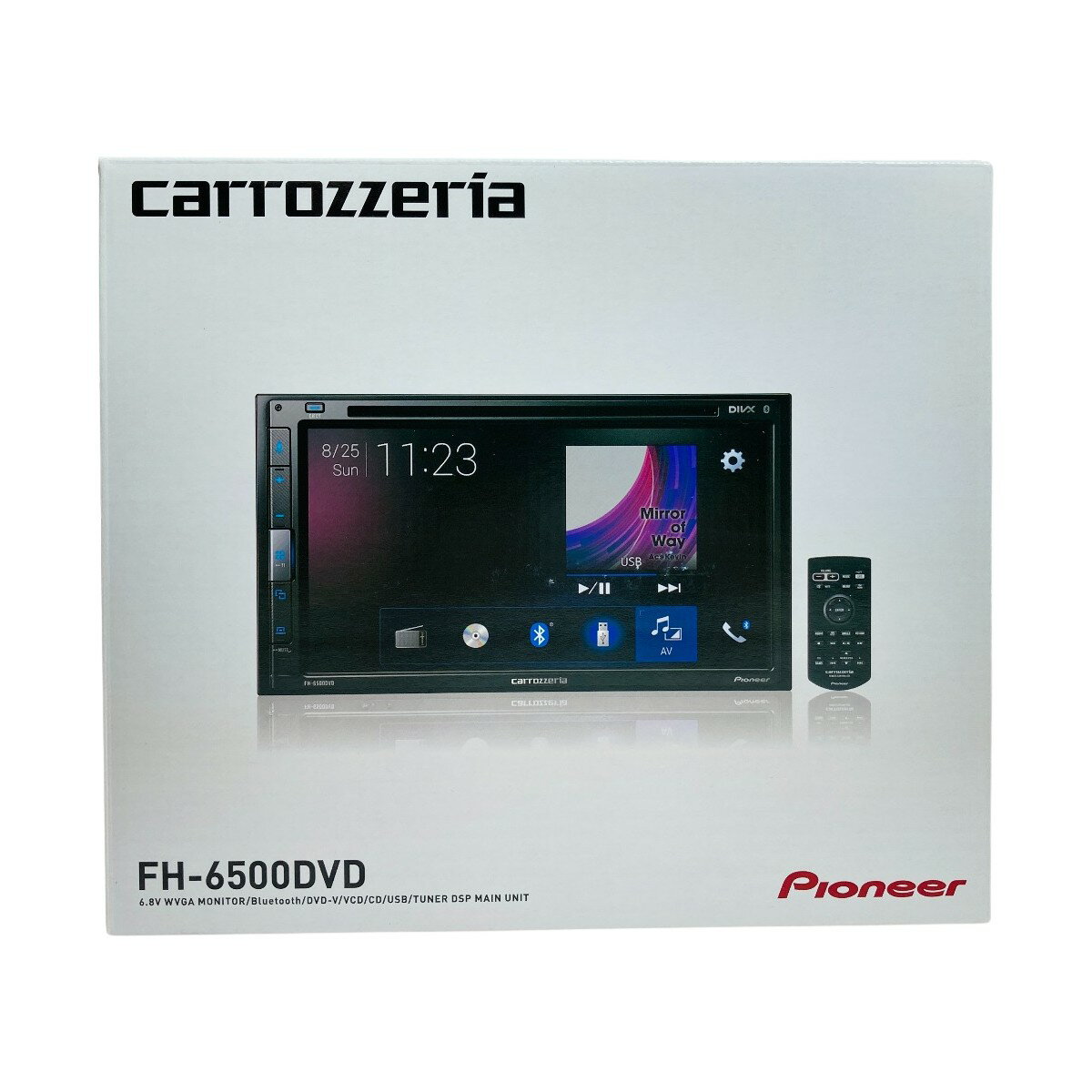 ◎◎【中古】Pioneer パイオニア carrozzeria カロッツェリア ディスプレイオーディオ 6.8V型 FH-6500DVD Sランク