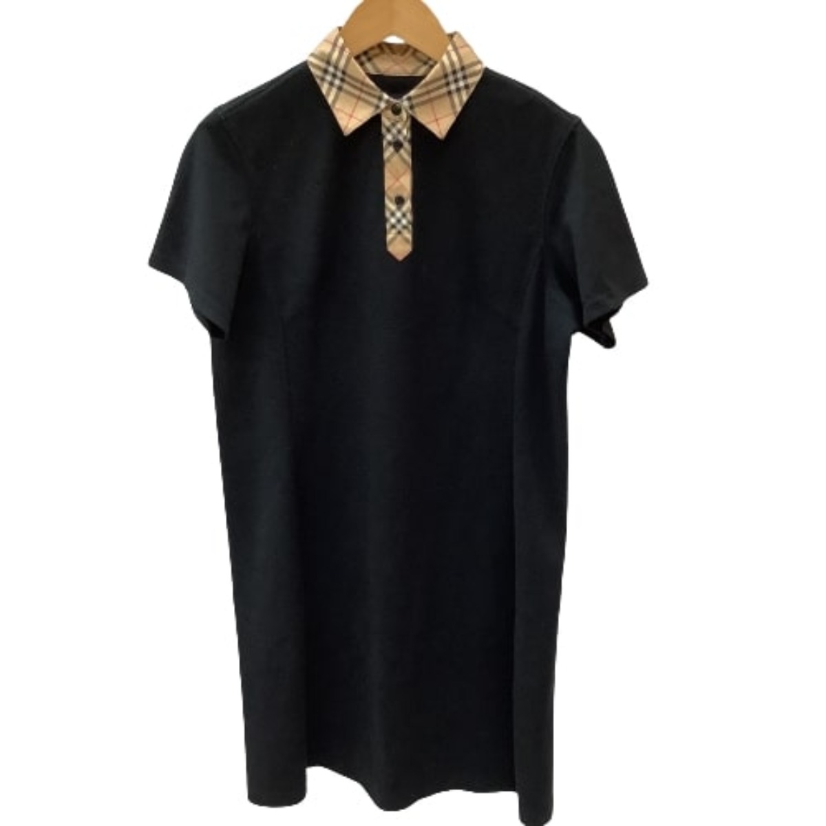 ♪♪【中古】BURBERRY GOLF バーバリー レディース ワンピース SIZE L ブラック Bランク