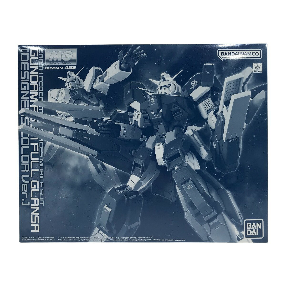 ##【中古】BANDAI SPIRITS MG 1/100 ガンダムAGE-1 フルグランサ [デザイナーズカラーVer．] Sランク