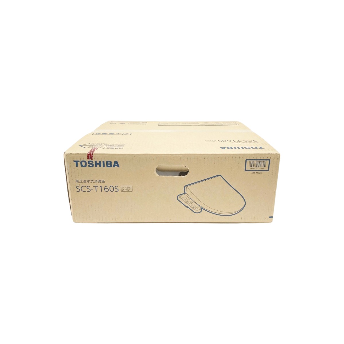 〇〇【中古】TOSHIBA 東芝 クリーンウォッシュ 温水洗浄便座 SCS-T160S 未開封品 Nランク