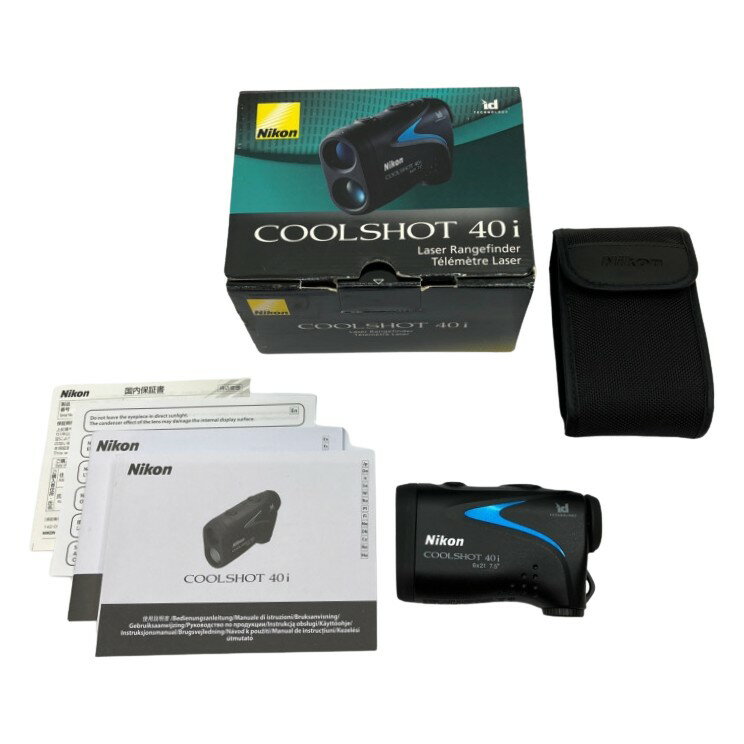 ◆◆【中古】Nikon ニコン COOLSHOT40i レーザー距離計 Bランク