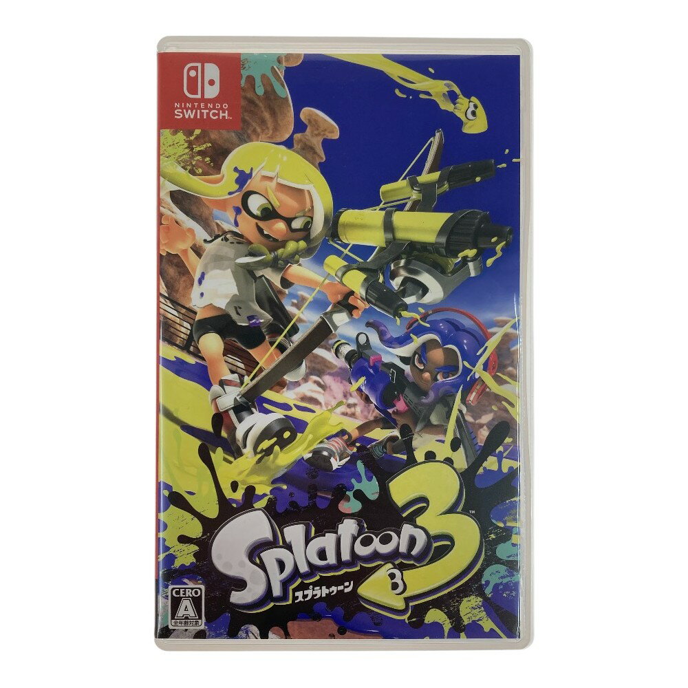 ##【中古】Nintendo ニンテンドウ Switchソフト スプラトゥーン3 Bランク