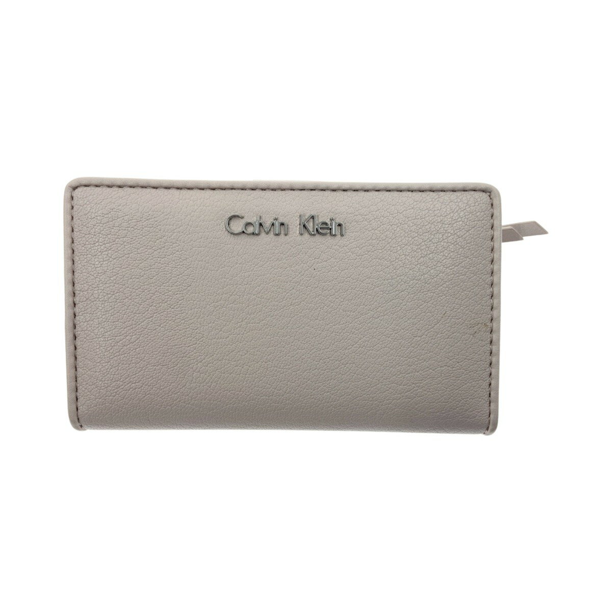 〇〇【中古】Calvin Klein カルバンクライン 二つ折り財布 ピンク Bランク
