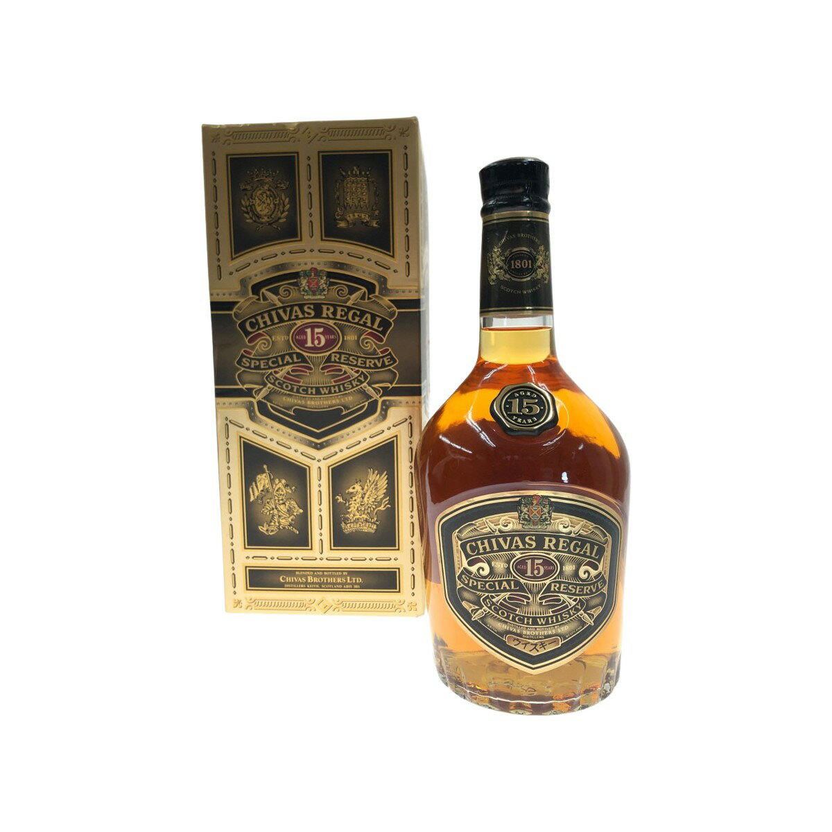 〇〇【中古】CHIVAS REGAL シーバスリーガル ウィスキー スコッチ 15年 750ml 43％ Nランク 未開栓