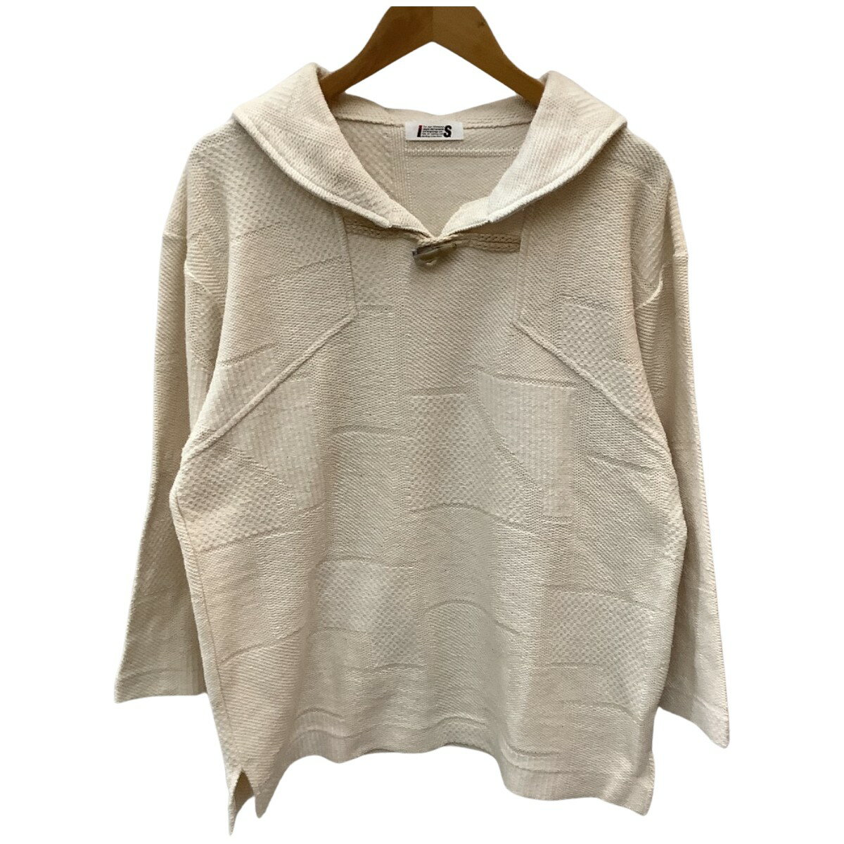 ♪♪【中古】I.S. issey miyake イッセイミヤケ Vintage レディース カットソー SIZE M アイボリー Bランク