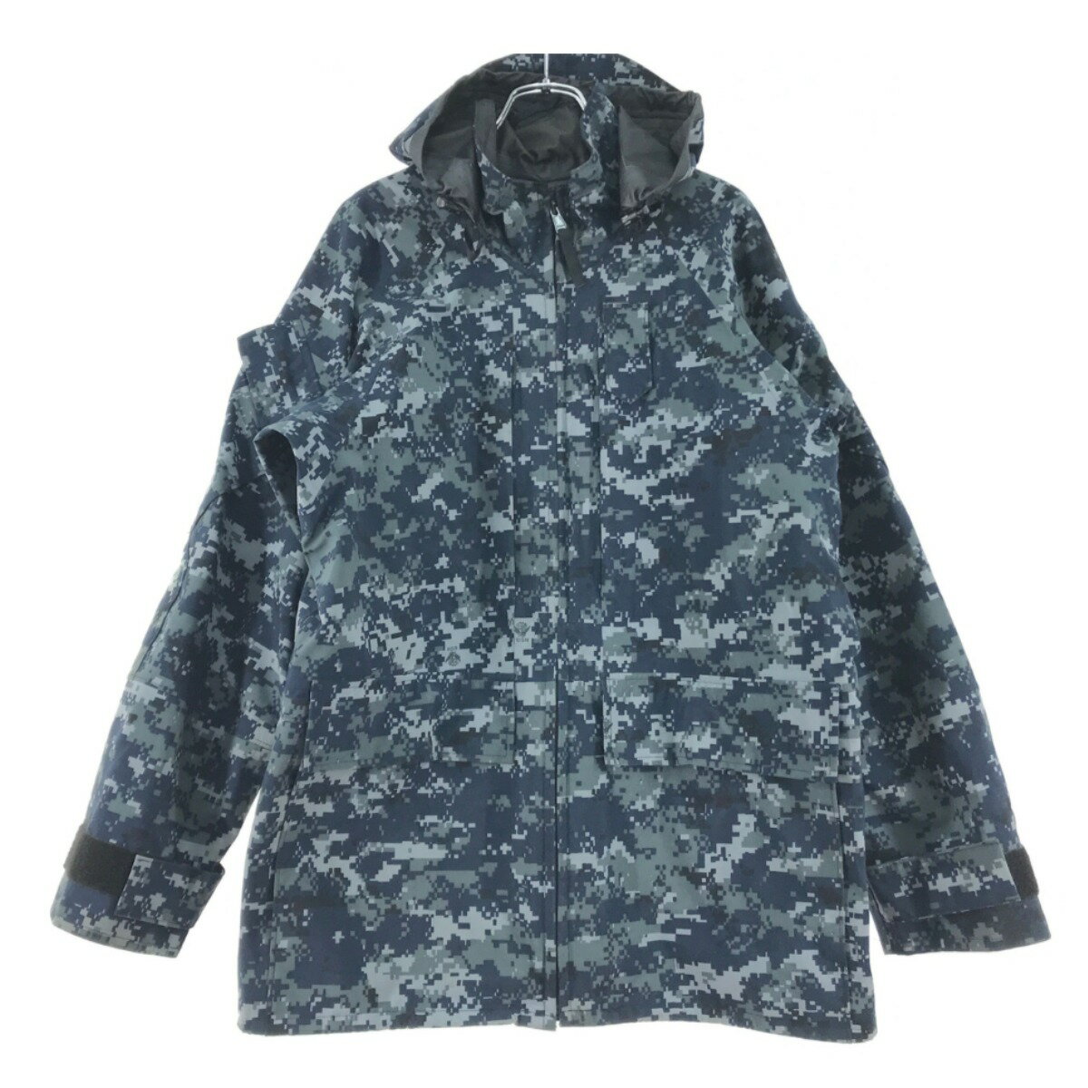 ▼▼【中古】 US AIR FORCE ミリタリージャケット GORE-TEX ゴアテックス ネイビー Bランク