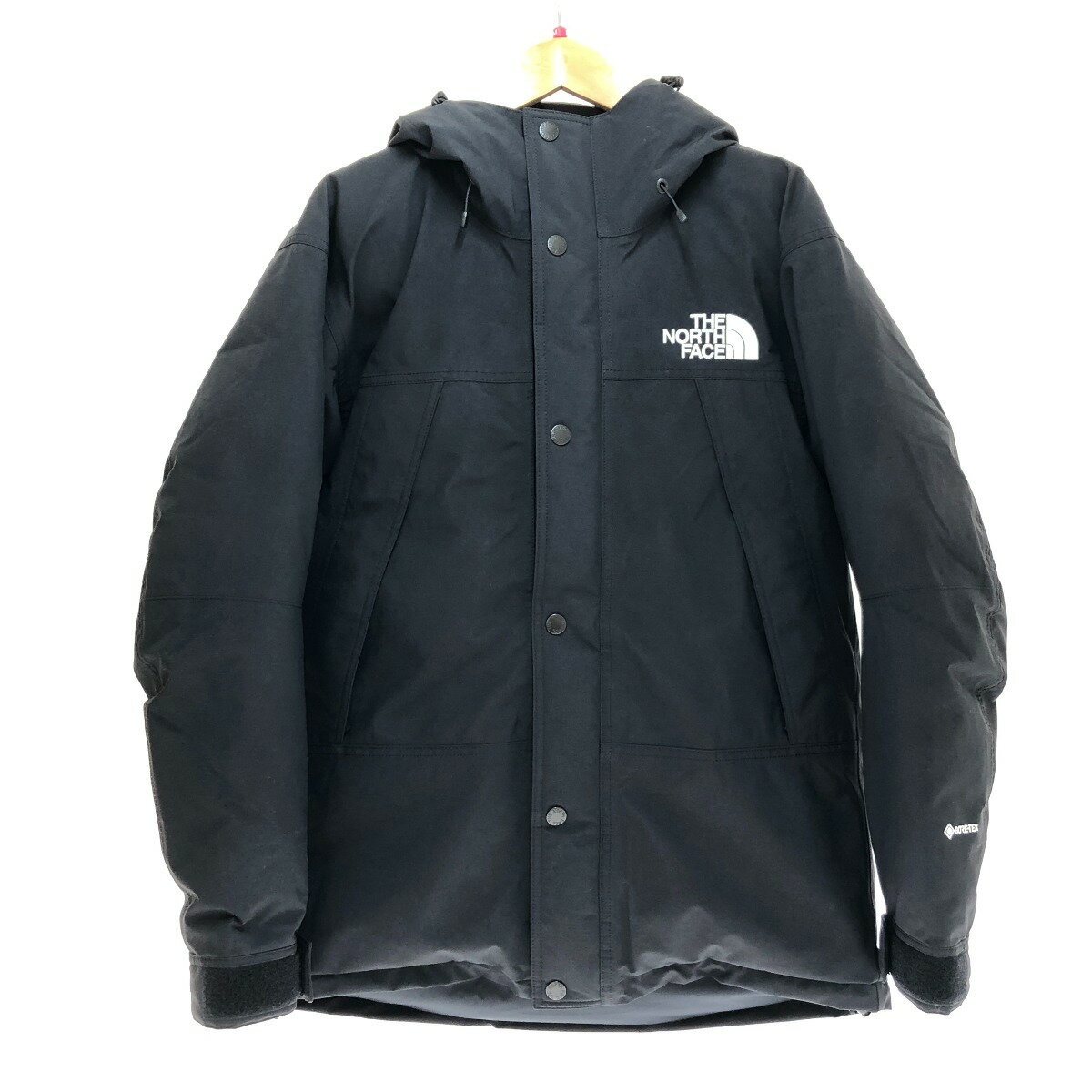 □□【中古】THE NORTH FACE ザノースフェイス マウンテンダウンジャケット Mサイズ ND92237 ブラック Bランク