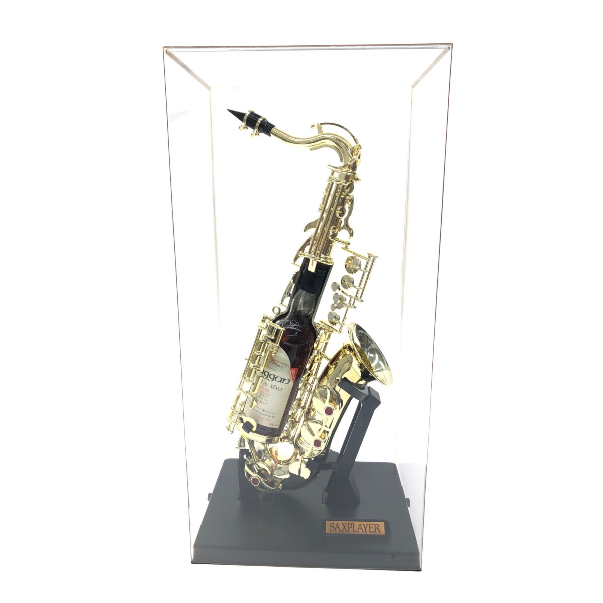 ▼▼【中古】 スコッチウイスキー Finlaggan フィンラガン 12年 SAXPLAYER 60度 350ml シングル アイレイモルトウイスキー Sランク 未開栓