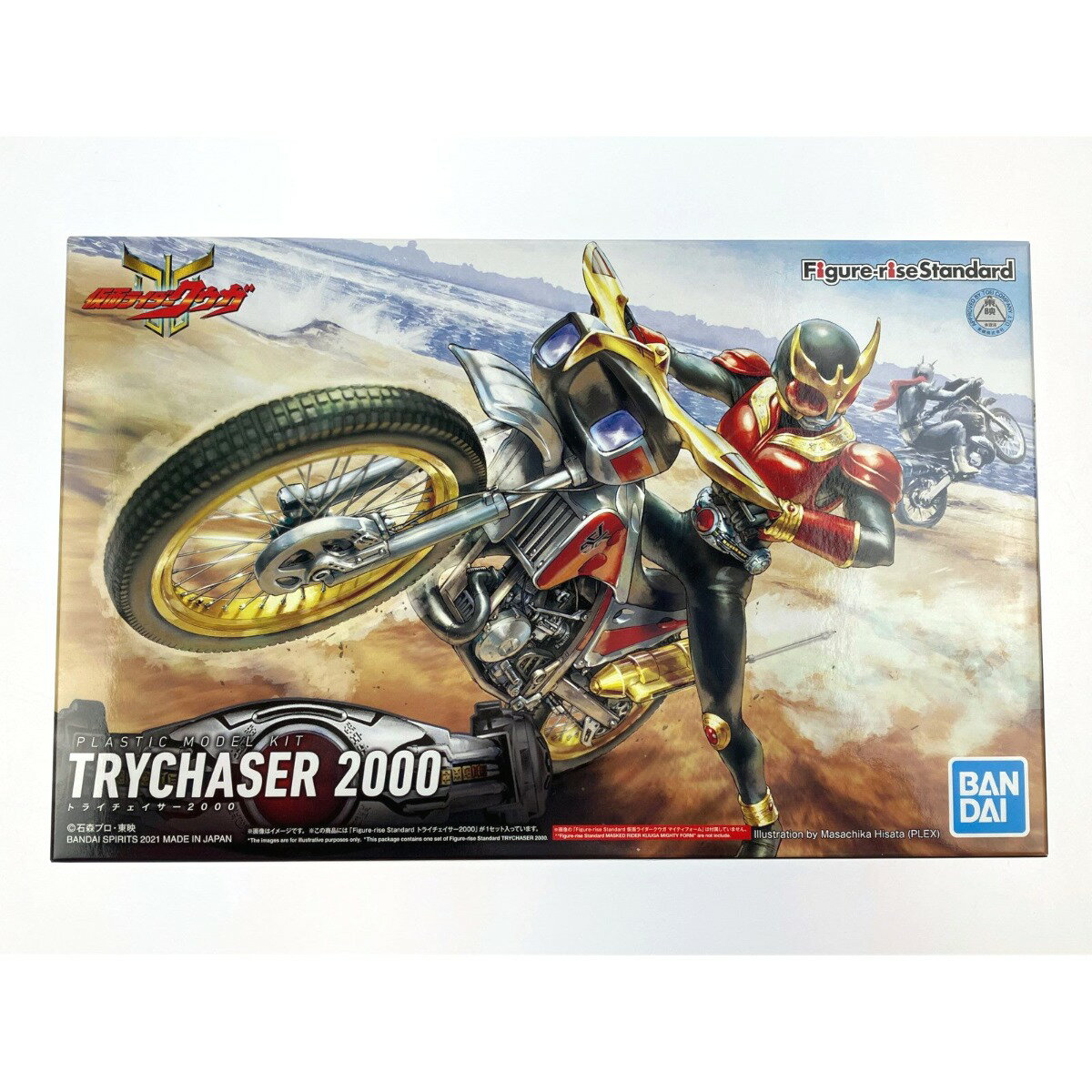 ▽▽【中古】 仮面ライダークウガ Figure-rise Standard トライチェイサー2000 未組立品 Sランク