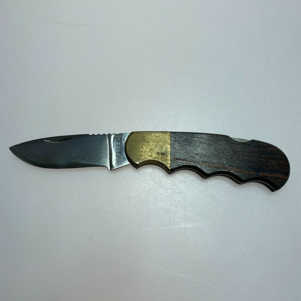 ωω【中古】GERBER ガーバー フォールディング ナイフ PORTLAND.OR 97223 U.S.A. 折りたたみ アウトドア Cランク