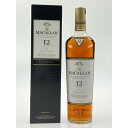 ▽▽【中古】The MACALLAN マッカラン 12年 シェリーオークカスク 700ml Nランク 未開栓