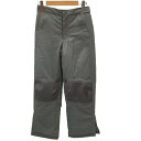 ♪♪【中古】L.L.Bean エルエルビーン キッズ スノーウェア パンツのみ 防寒 SIZE 12（140〜150） グレー Bランク