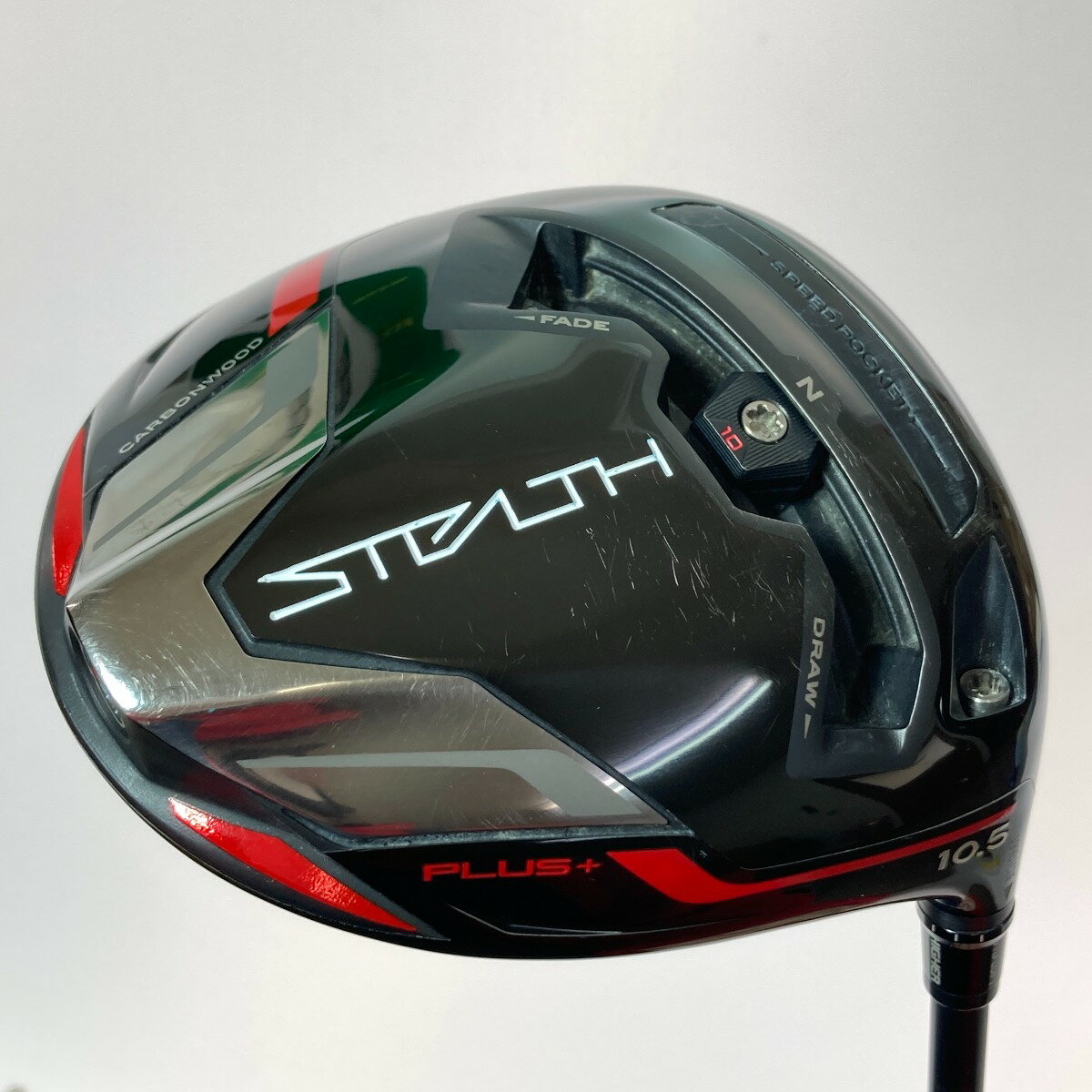 ◎◎【中古】TaylorMade テーラーメイド STEALTH ステルス PULS+ 1W 10.5° ドライバー Speeder661TR X カバー付 Bランク