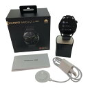 □□【中古】HUAWEI ファーウェイ スマートウォッチ GT 3 46mm JPT-B29 ブラック Bランク