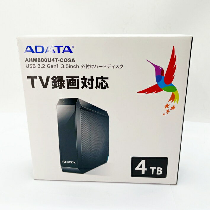 ◆◆【中古】ADATA 外付けハードディスク　4TB AHM800U4T-COSA Nランク