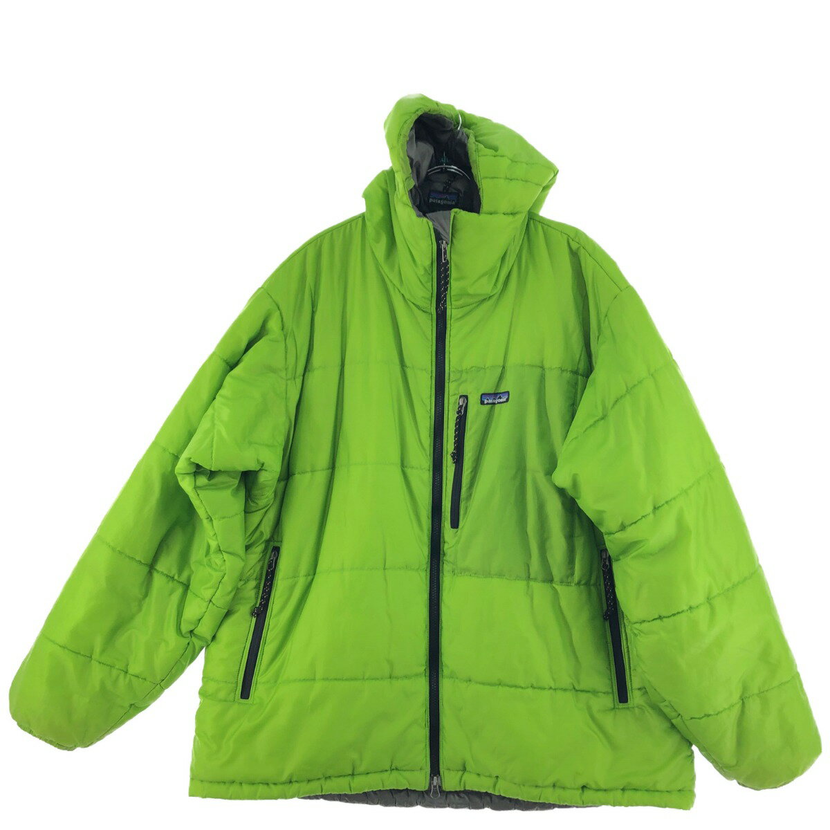 ▼▼【中古】Patagonia パタゴニア メンズ ダウンジャケット DAS PARKA ダス パーカー XL 84097 グリーン系 Bランク