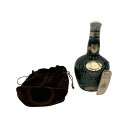 〇〇【中古】ROYAL SALUTE(CHIVAS REGAL) ロイヤルサルート ブレンデッド スコッチ ウイスキー 21年 40％ 700ml 袋付 グリーン Nランク 未開栓