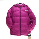 □□【中古】THE NORTH FACE ザノースフェイス アコンカグアフーディ　150サイズ NDJ92259 フューシャピンク Aランク