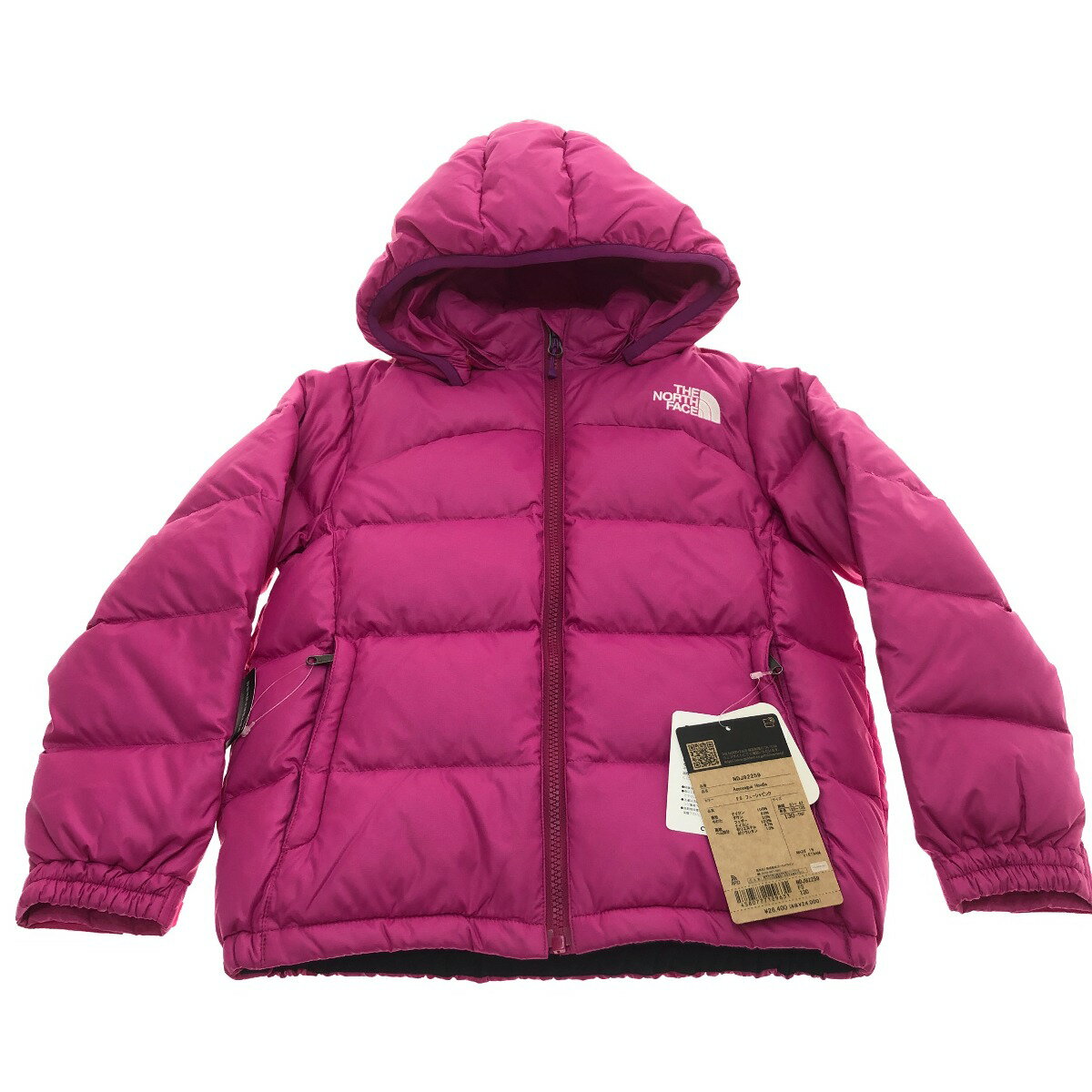 □□【中古】THE NORTH FACE ザノースフェイス アコンカグアジャケット NDJ92259 フューシャピンク 130 Aランク