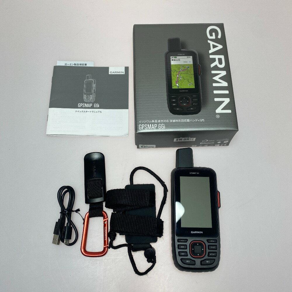 ωω【中古】GARMIN アウトドア アウトドア雑貨 GPS 010-02088-OB GPSMAP 66i 010-02088-OB Bランク