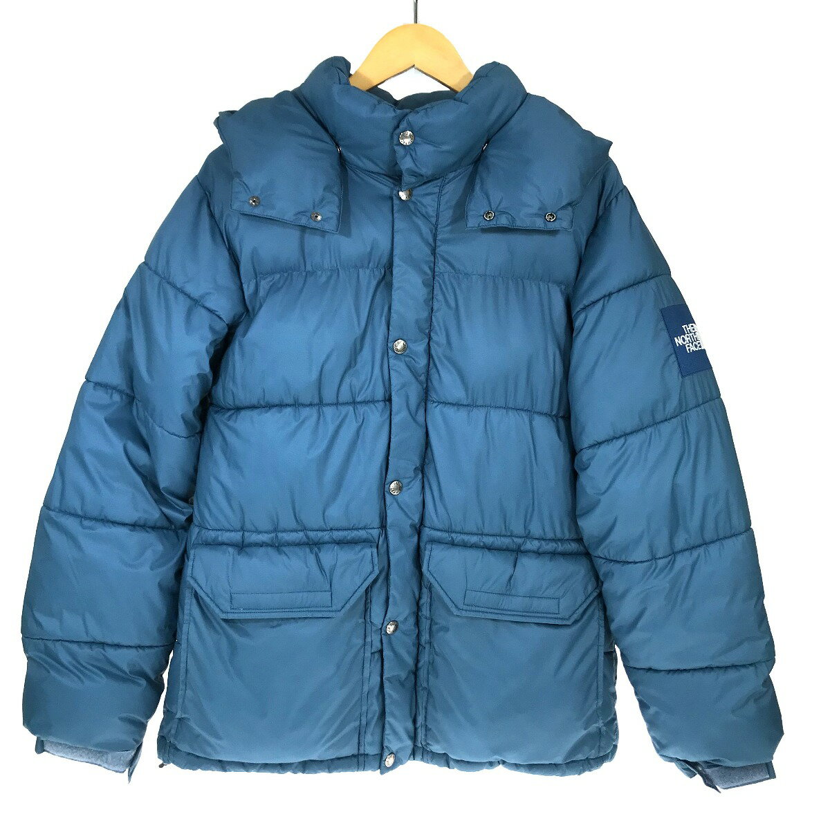 ##【中古】THE NORTH FACE ザノースフェイス キャンプシェラショート NY82032 マラードブルー Aランク