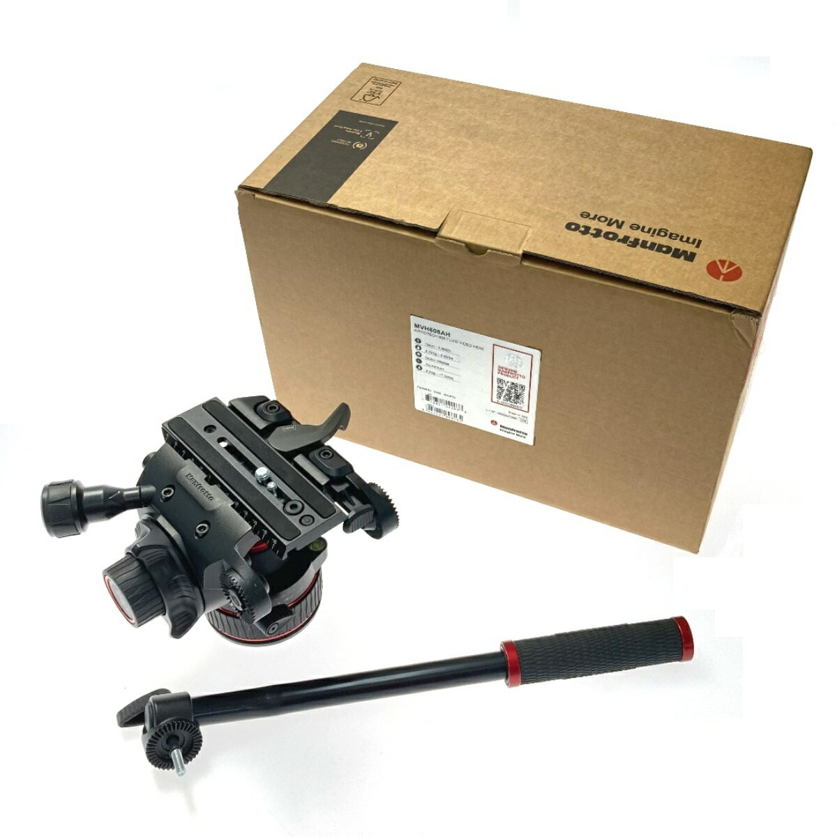 ☆☆【中古】Manfrotto マンフロット ナイトロテック MVH608AH フルードビデオ雲台 Bランク