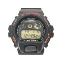 ▼▼【中古】CASIO カシオ メンズ腕時計 クオーツ デジタル G-SHOCK Gショック フォックスファイヤー DW-6900B ブラック Aランク