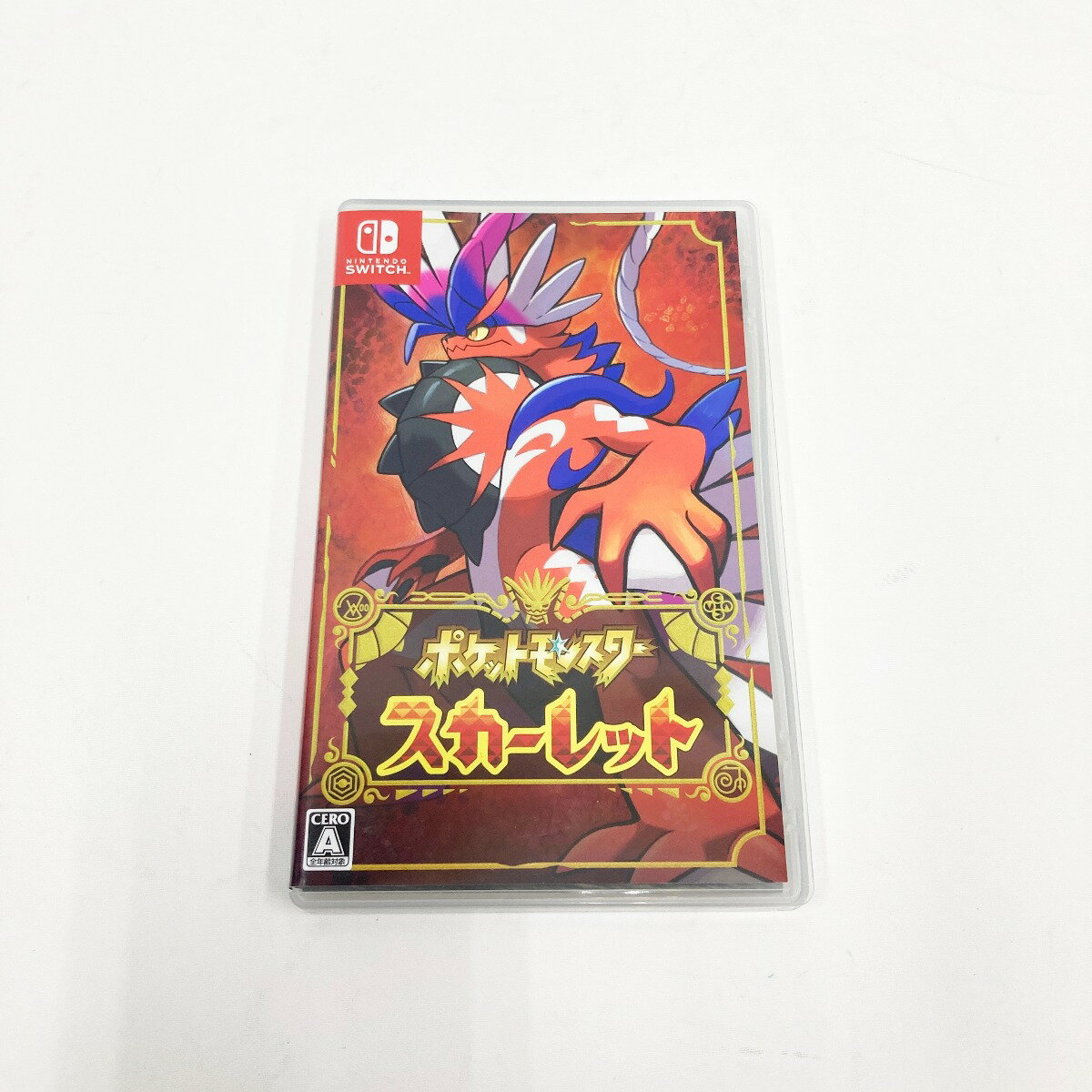 〇〇【中古】Nintendo ニンテンドウ Switch スイッチ ゲームソフト ポケットモンスター スカーレット Bランク